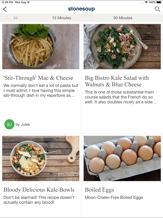 ‎Taş Çorbası: 6 Malzemeli Akşam Yemeği Ekran Görüntüsü