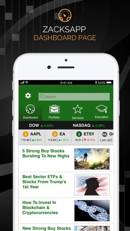 Zacks Mobile App