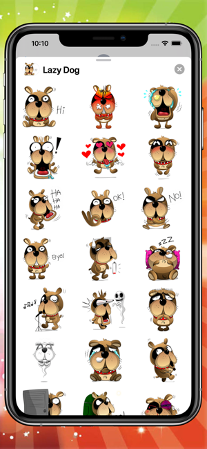 Lazy Dog Sticker(圖1)-速報App