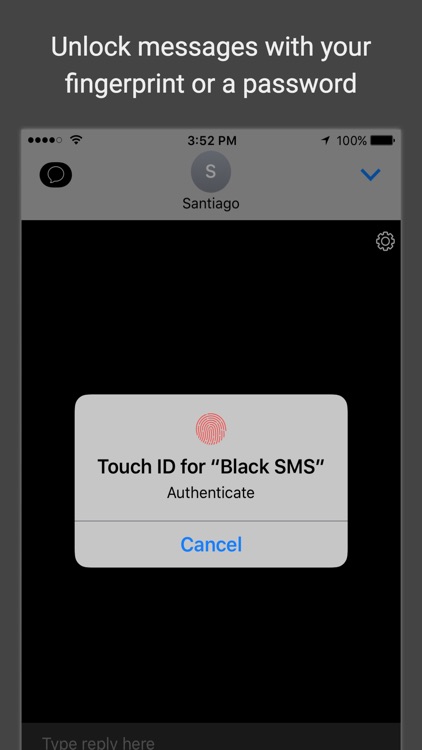 Black SMS - Protected Texts