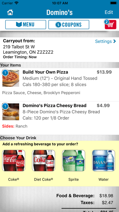 Domino's Canadaのおすすめ画像3