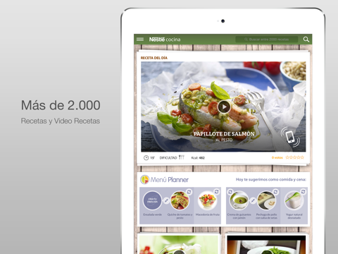 Nestlé Cocina. Recetas y Menús - náhled