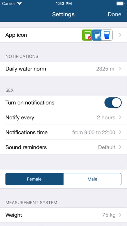 Drink Water Reminder & Counter screenshot-4