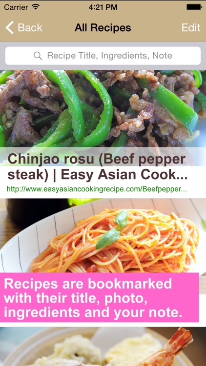 Recipebookmarks