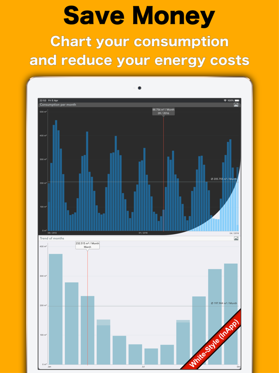 Energy Tracker screenshot 2