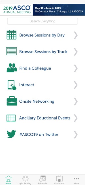 2019 ASCO Annual Meeting(圖1)-速報App