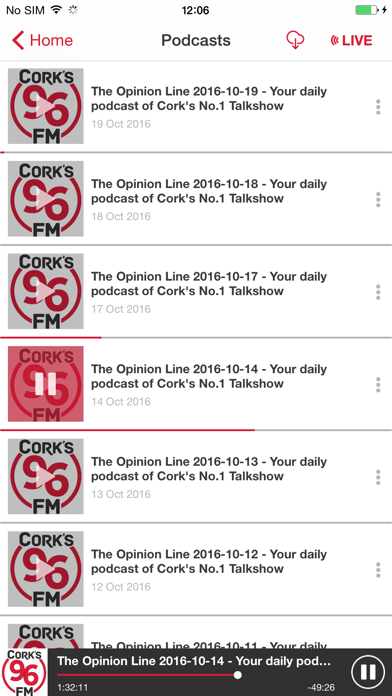 How to cancel & delete Cork's 96FM from iphone & ipad 3