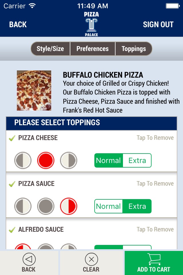 Milford Pizza Palace screenshot 4