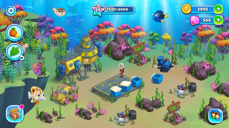 Aquarium Farm: mermaid story screenshot-3