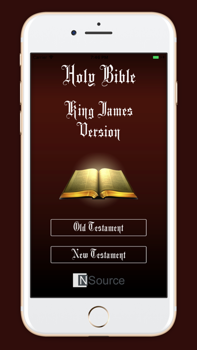 How to cancel & delete King James Version Holy Bible from iphone & ipad 1