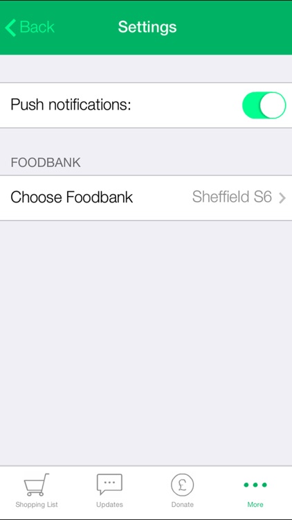 Foodbank screenshot-3