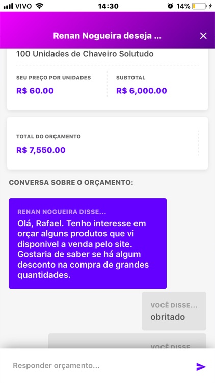 Solutudo - Área do cliente