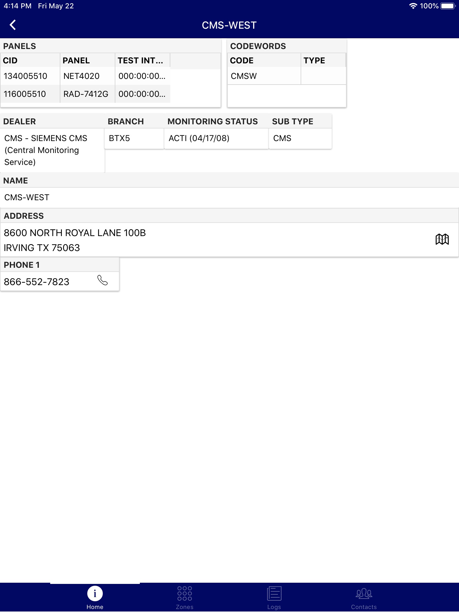 Siemens Account Navigator screenshot 2