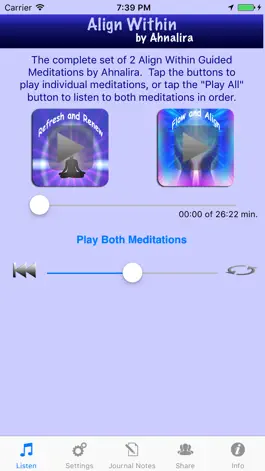 Game screenshot Align Within Guided Meditation mod apk