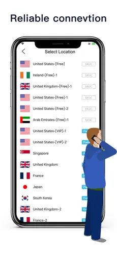 Screenshot 4 Speedy Quark VPN - VPN Proxy iphone