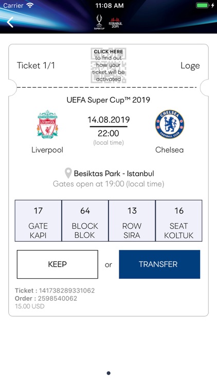 UEFA Super Cup 2019 Tickets screenshot-3