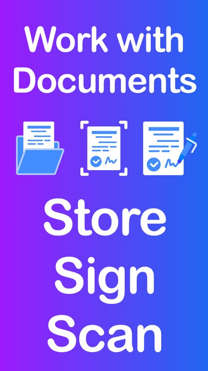 Documents:Store,Edit,Sign&Scan