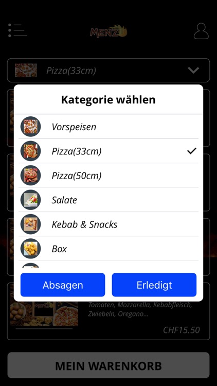 Menzu Pizza screenshot-3