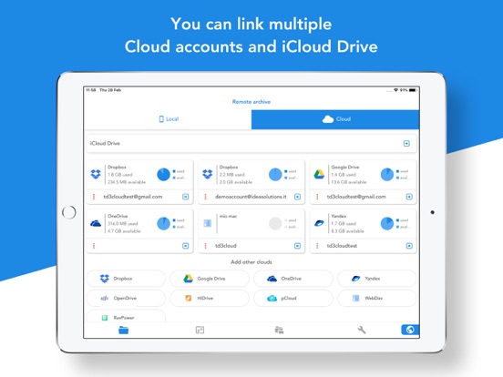 Total Downloader Free: browser with file manager and cloud storage support screenshot