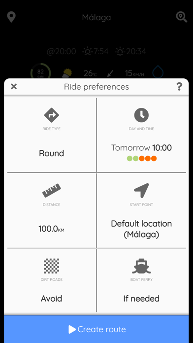 Go-4-Ride Weather & Routing screenshot 3