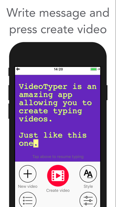 VideoTyper - Typing video screenshot 4