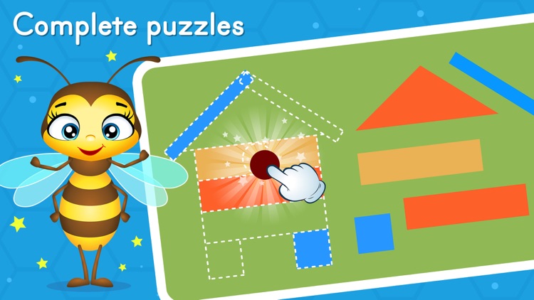 Preschool learning games - Bee