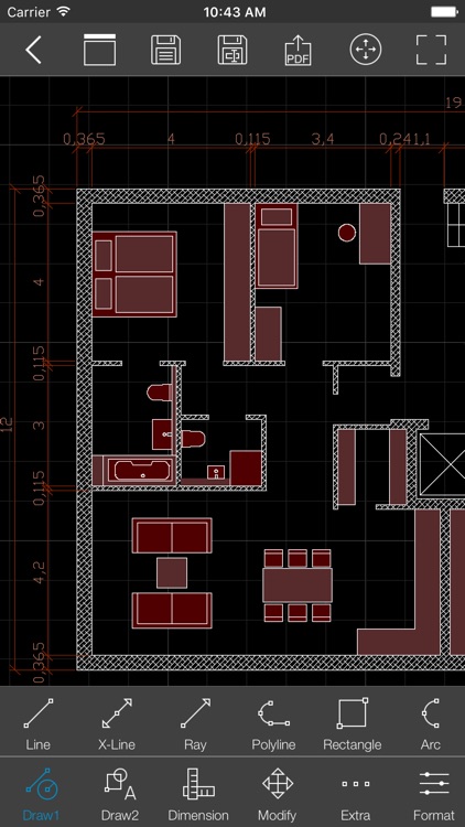 biiCADo Pro - 2D CAD App