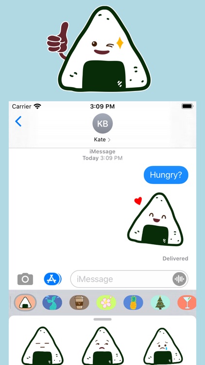 Onigiri Emoji Stickers