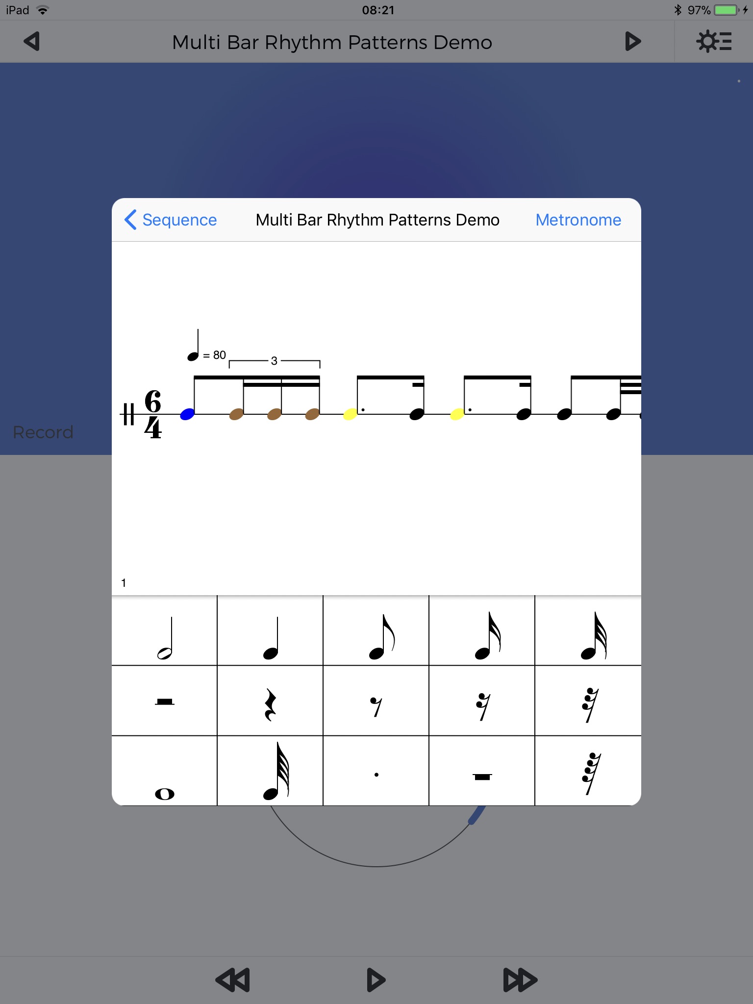 Metron (Pro Metronome) screenshot 3