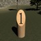 Mölkky is a game of skill in which the goal is to score exactly fifty points by knocking down pins numbered 1 through 12 with a throw of a wooden stick