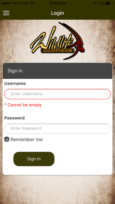 How to cancel & delete Wildlife Auctions from iphone & ipad 1