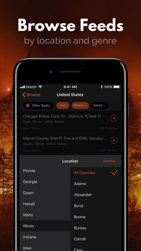 Scanner Near Me >> Fires Near Me Scanner Radio 版本记录 Ios App版本更新记录 Scanner Near Me >> Fires Near Me Scanner Radio 版本记录 Ios App版本更新记录