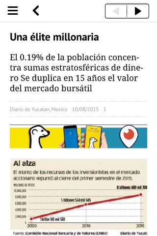 Diario de Yucatán screenshot 2