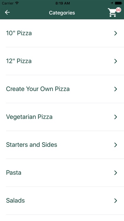 Greens Pizza screenshot-4