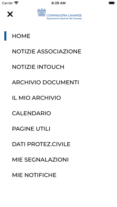 Confindustria Canavese screenshot 2