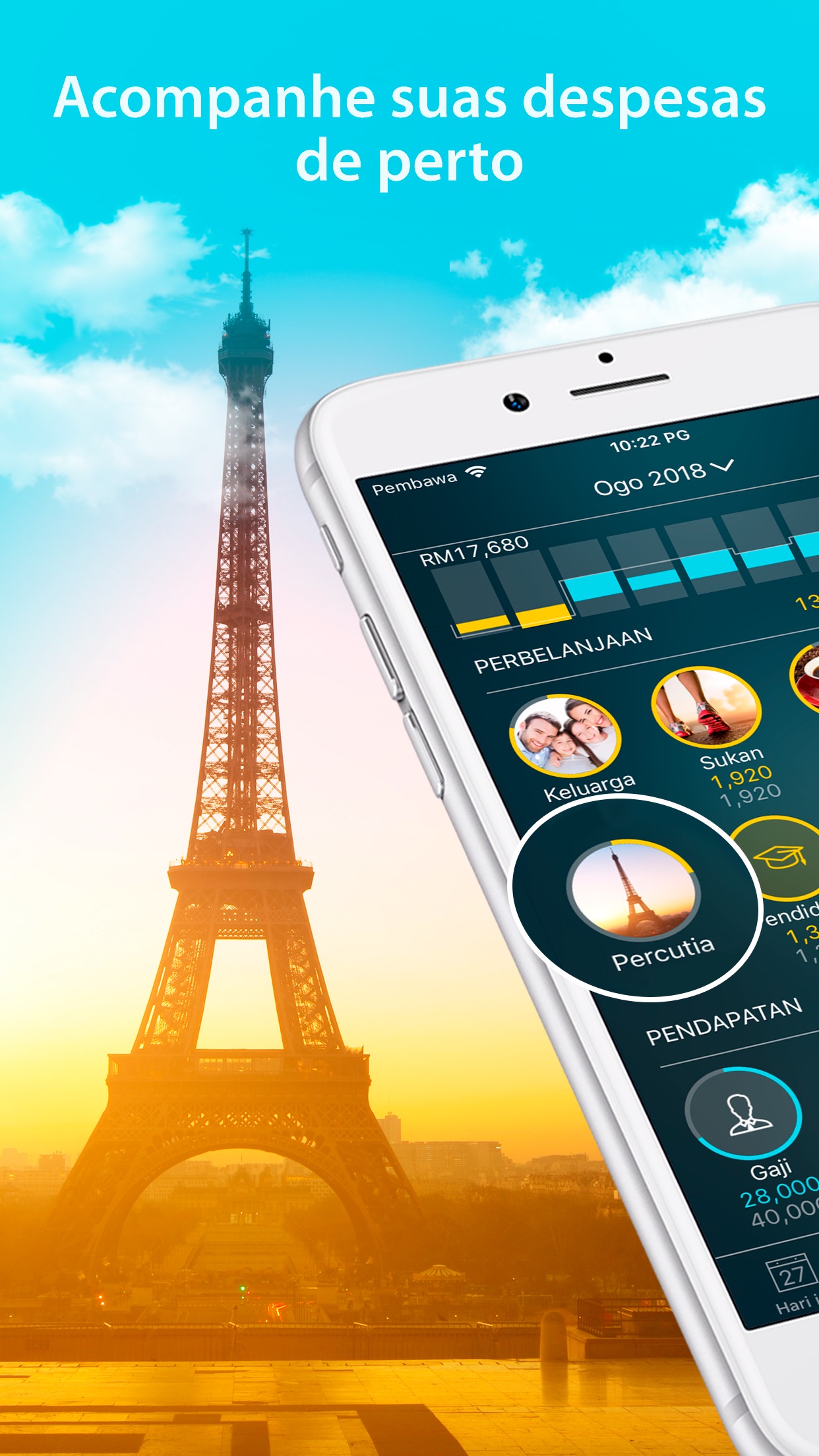 Screenshot do app Money Pro: Finanças Pessoais