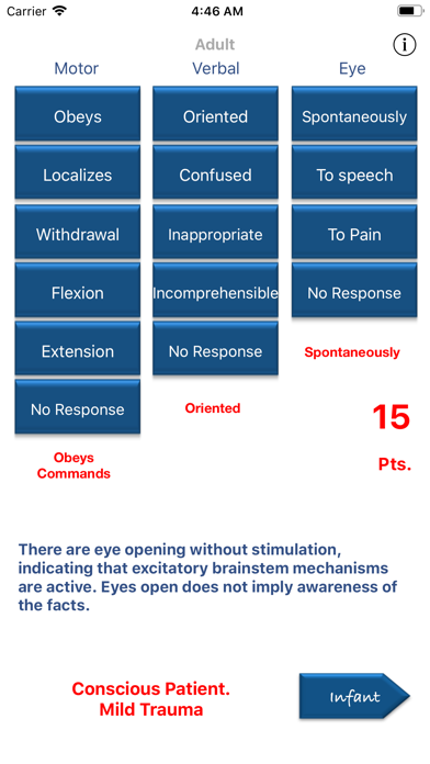 How to cancel & delete Glasgow Coma Diagnosis from iphone & ipad 1