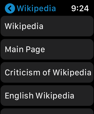 Screenshot #9 for MiniWiki