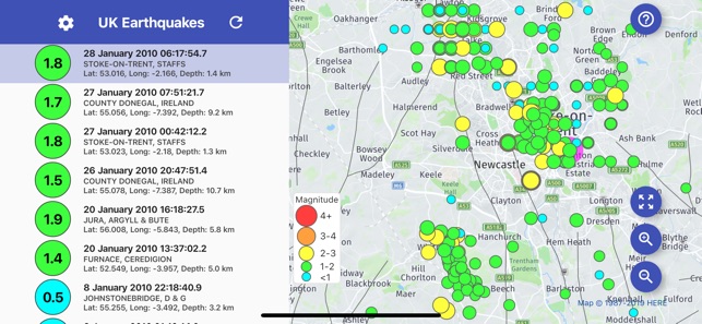 UK Earthquakes(圖6)-速報App