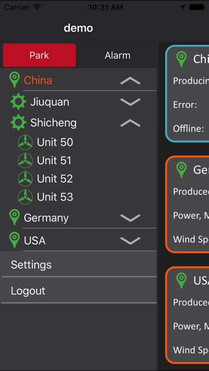 MiScout SCADA App