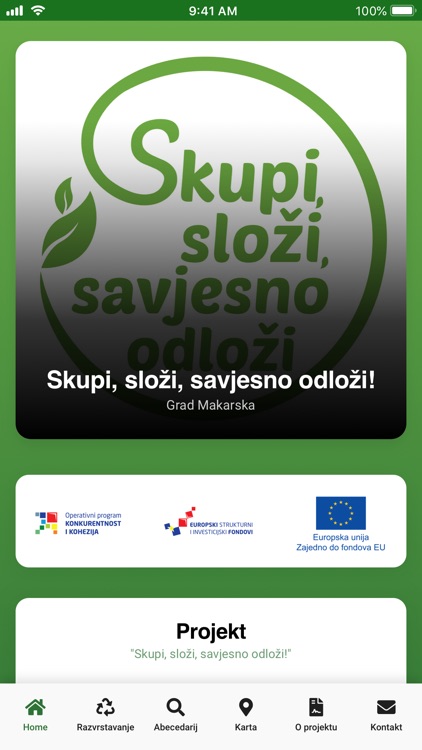 Skupi, složi, savjesno odloži!