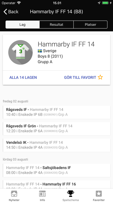 Stockholm Football Cup screenshot 4