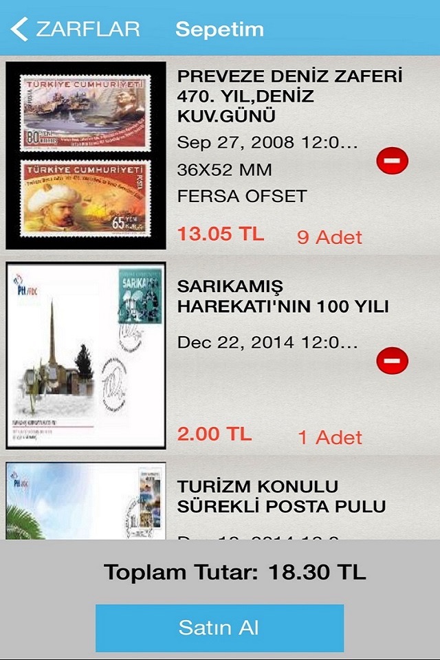 PTT Filateli screenshot 2