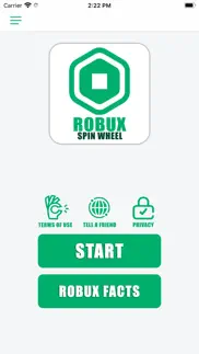robux spin wheel for roblox iphone screenshot 1