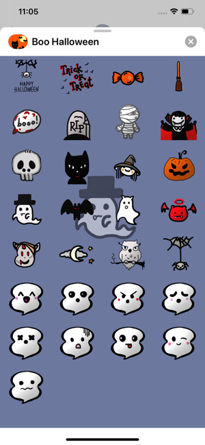 Boo - Halloween Stickers(圖2)-速報App