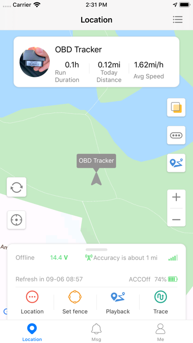 Seed Alarm GPS screenshot 2