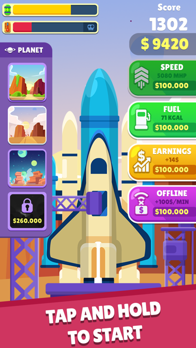 Idle Rocket screenshot 2