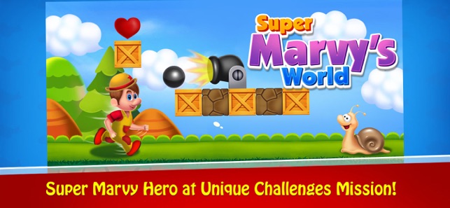 Super Marvy's World Jump & Run