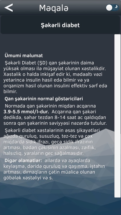 Şəkərli diabet screenshot-9