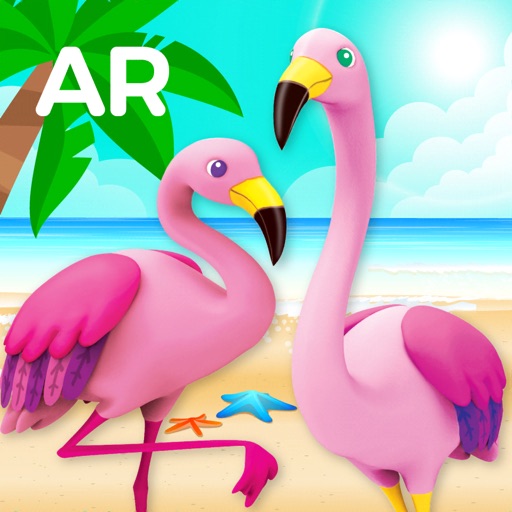 AR Flamingo Icon